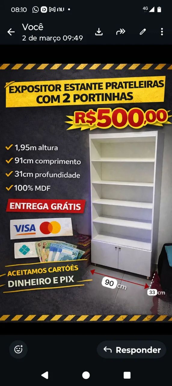 CLOSETS MDF NOVO  - Foto 5