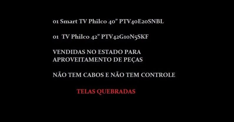02 TVS TELA QUEBRADA PARA APROVEITAR PEÇAS 40 e 42 polegadas - Foto 2