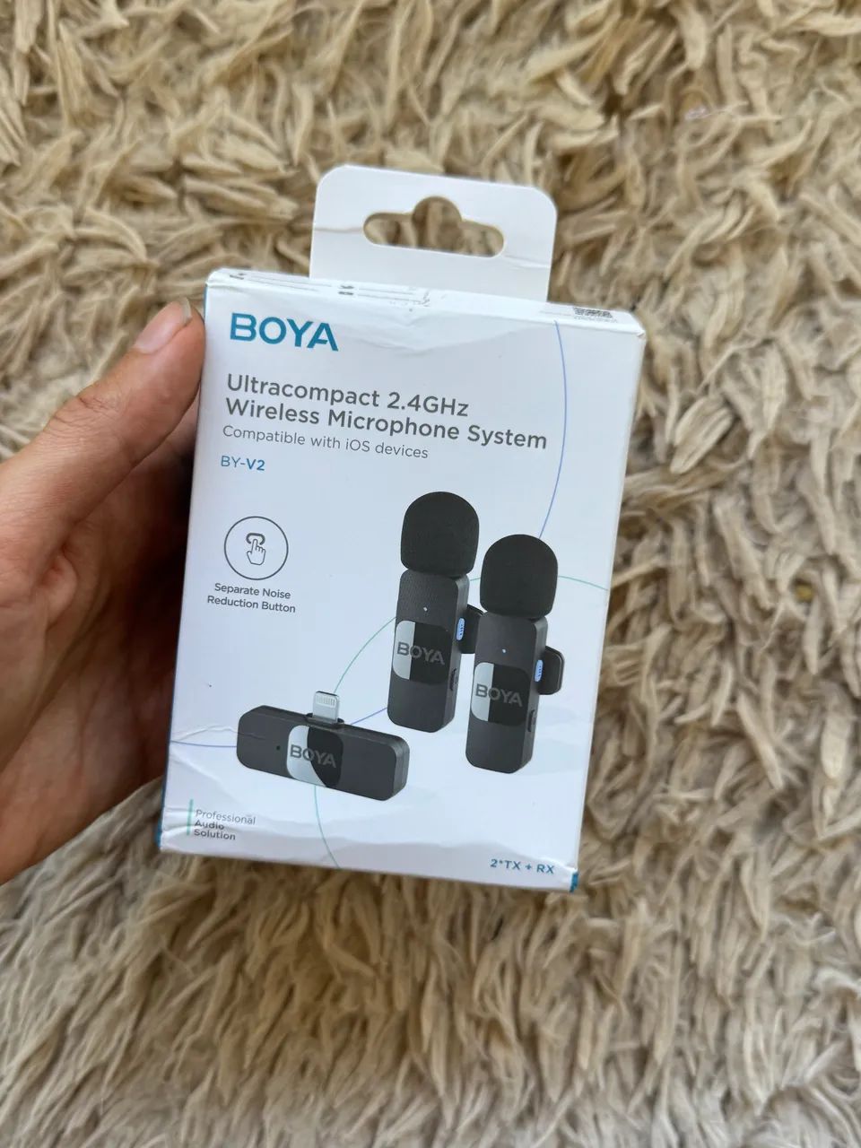 Microfone Boya By-V20 Lightning 