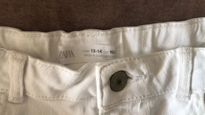 Short Branco Zara tam 13 - Foto 3