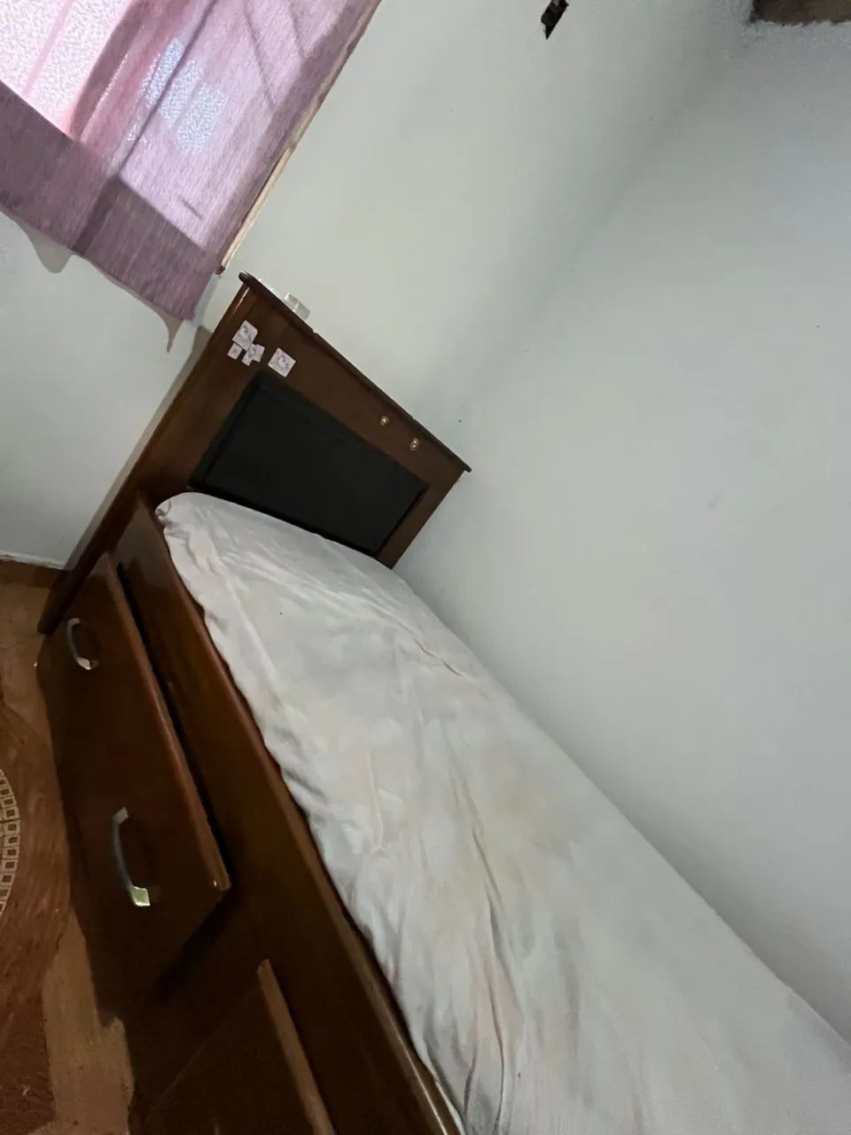 Cama de madeira maciça solteiro  - Foto 2