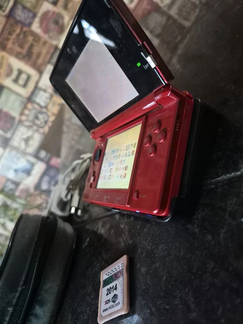 Nintendo 3ds desbloqueado conservado e completo - Foto 3