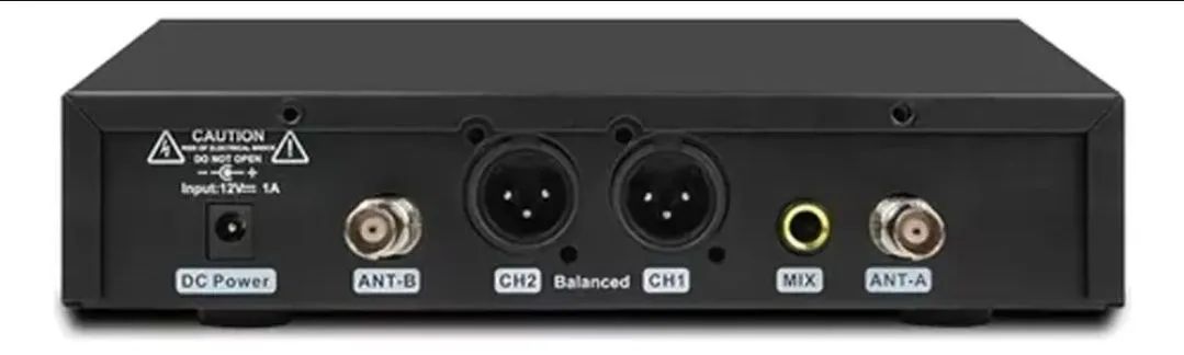 MICROFONE SEM FIO SOMLIMI EW135G4 COM 2 BASTÕES  - Foto 5