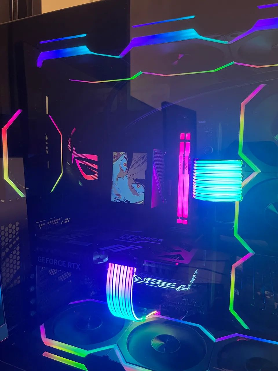 Pc Gamer High End Rog strix trocas e parcelo - Foto 3