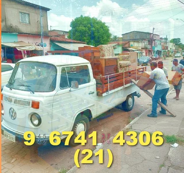 Frete na Tijuca, Botafogo e Copacabana! Transporte seguro e rápido!