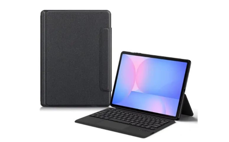 Capa com Teclado Touchpad para Samsung Galaxy Tab S10 FE Plus 13 polegadas