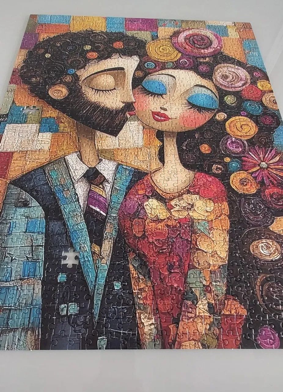 Quebra- Cabeça Anatolian 1000 peças Innocent Love.