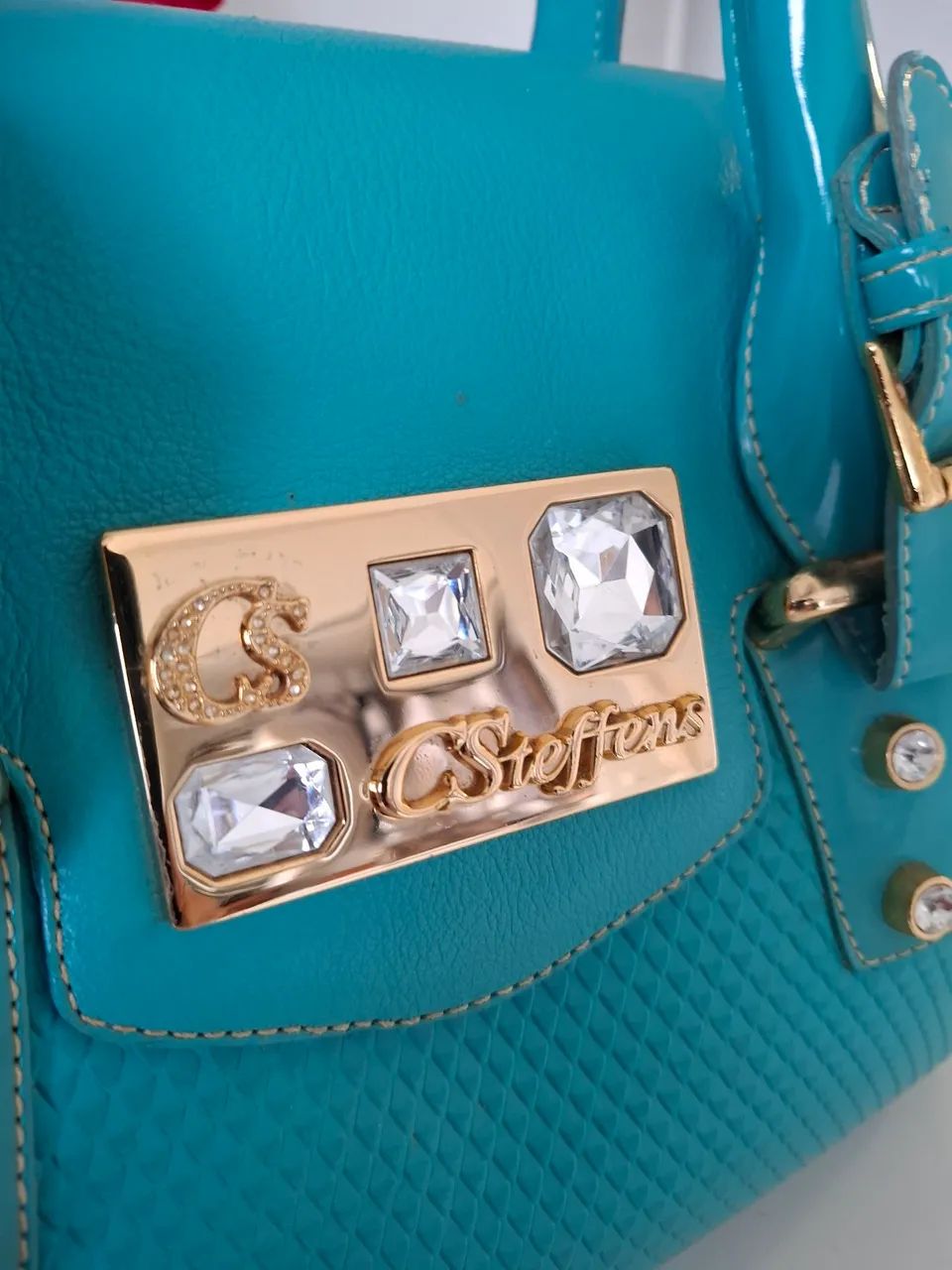 Bolsa Turquesa Carmen Steffens - Foto 2