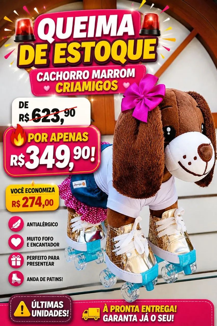 Pelúcias Criamigos  - Foto 5