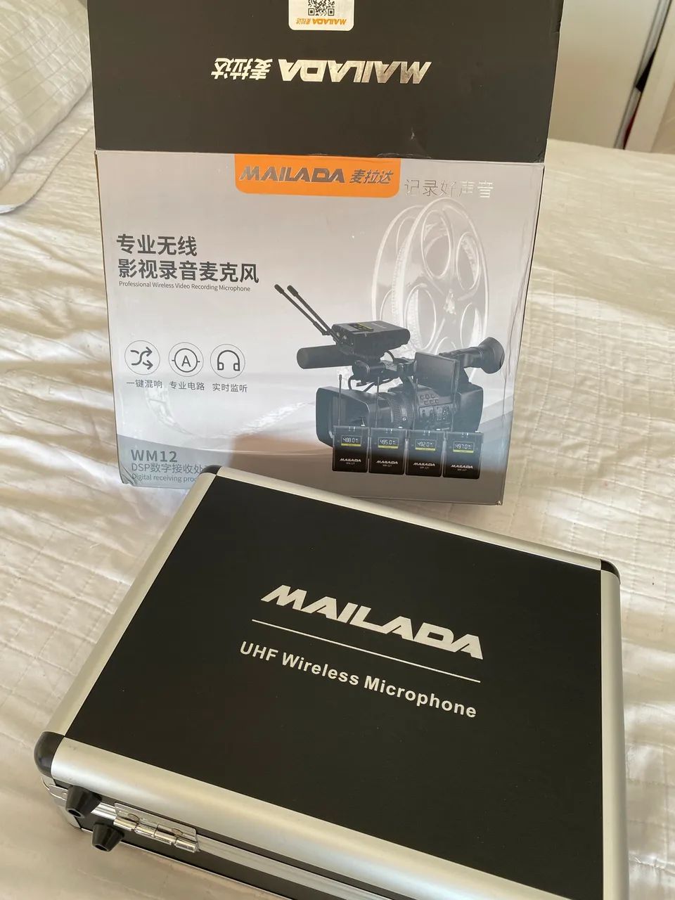 Microfone Sem Fio Mailada WM12 - Kit com 4 Lapelas - Foto 4