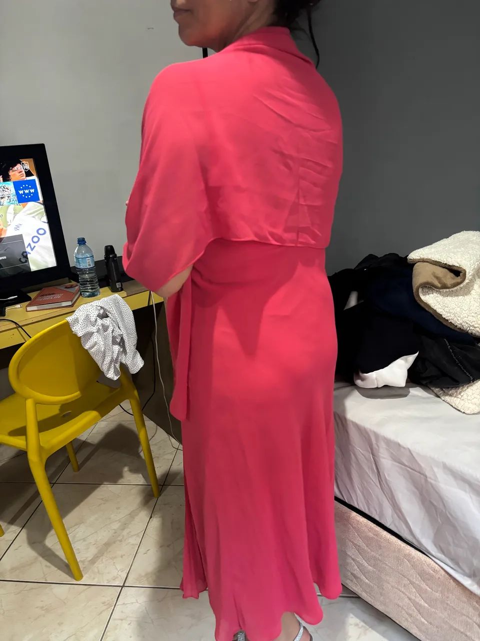 vestido para festa rosa - Foto 3