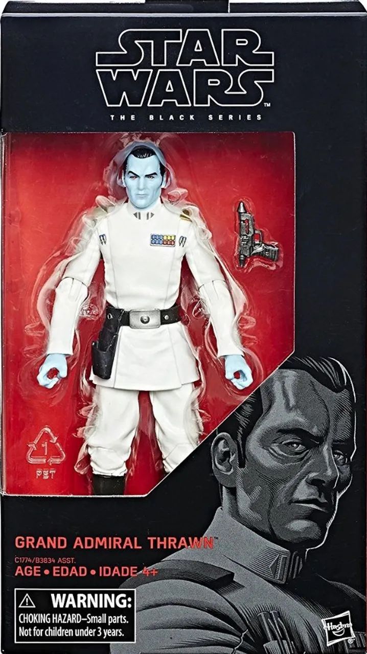 Admiral Thrawn Star Wars Black Series Hasbro Original - Foto 3