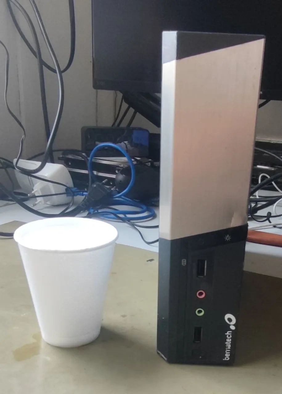 mini pc bematech para pdv win 10 500gb 4gb ram - Foto 4