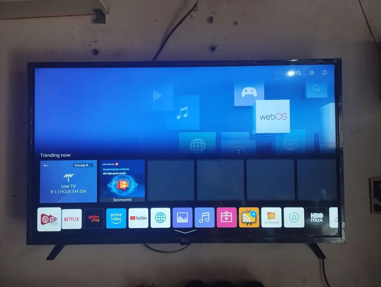 Tv LG smart de 43 polegadas semi completa - Foto 2