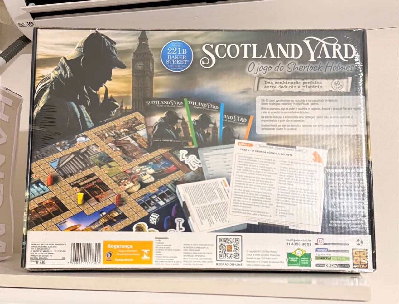 Jogo - Scotland Yard Lacrado (boardgame) - Foto 2