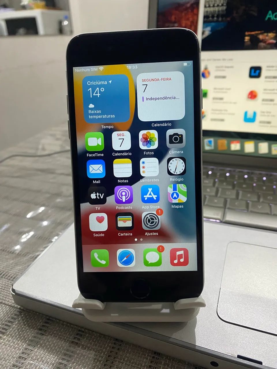 iPhone 7 32 Gb Impecável bateria 100% e Touch ID ON