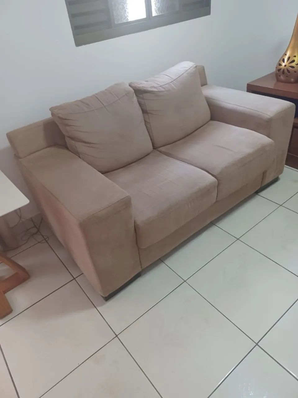 Jogo de sofá suede - Foto 4