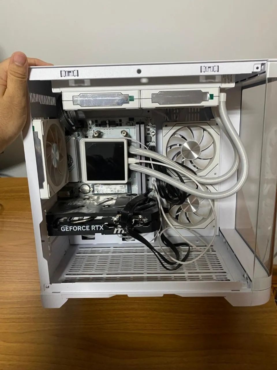 PC GAMER FULL WHITE 5060 RYZEN 7 5700X 32 GB RAM - Foto 4