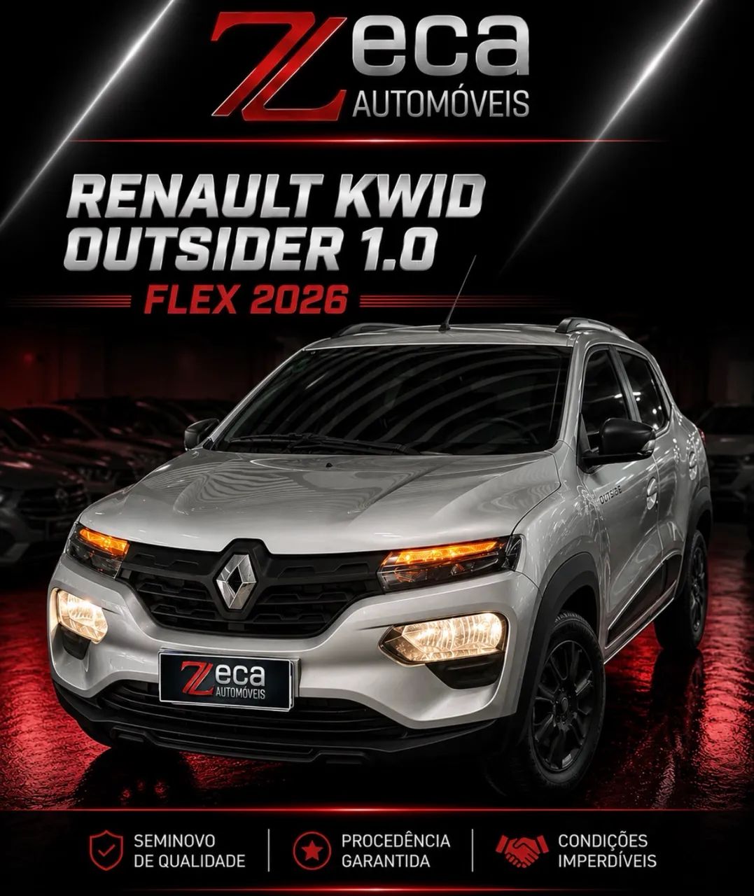 Renault Kwid Zen 1.0 Flex 12V 5P Mec. 2026