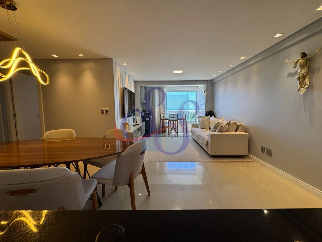 Apartamento mobiliado e com vista mar no bairro Cocó - Foto 3