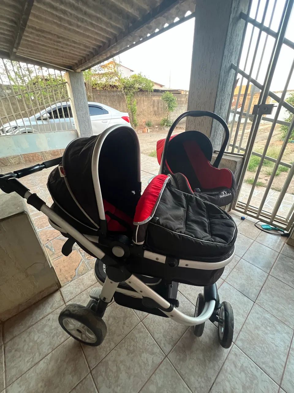 Conjunto carrinho e bebê conforto  - Foto 4