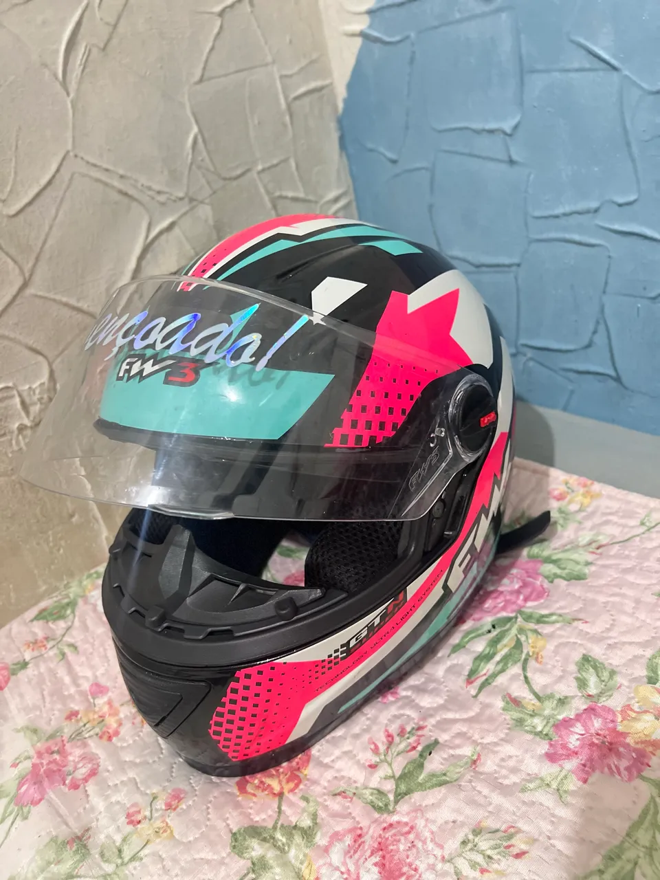 カヤ　☪︎⋆☽様　No.463 他　　計2点 Capacete FW3 GT2 NOVO TAM 58 - Acessórios de Ciclismo
