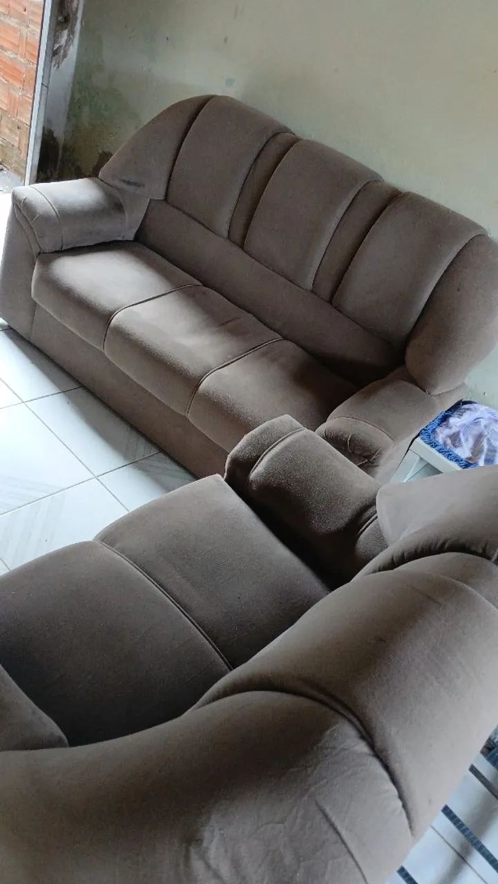 Conjunto de Sofá! 2em 3 lugares....$600 - Foto 2