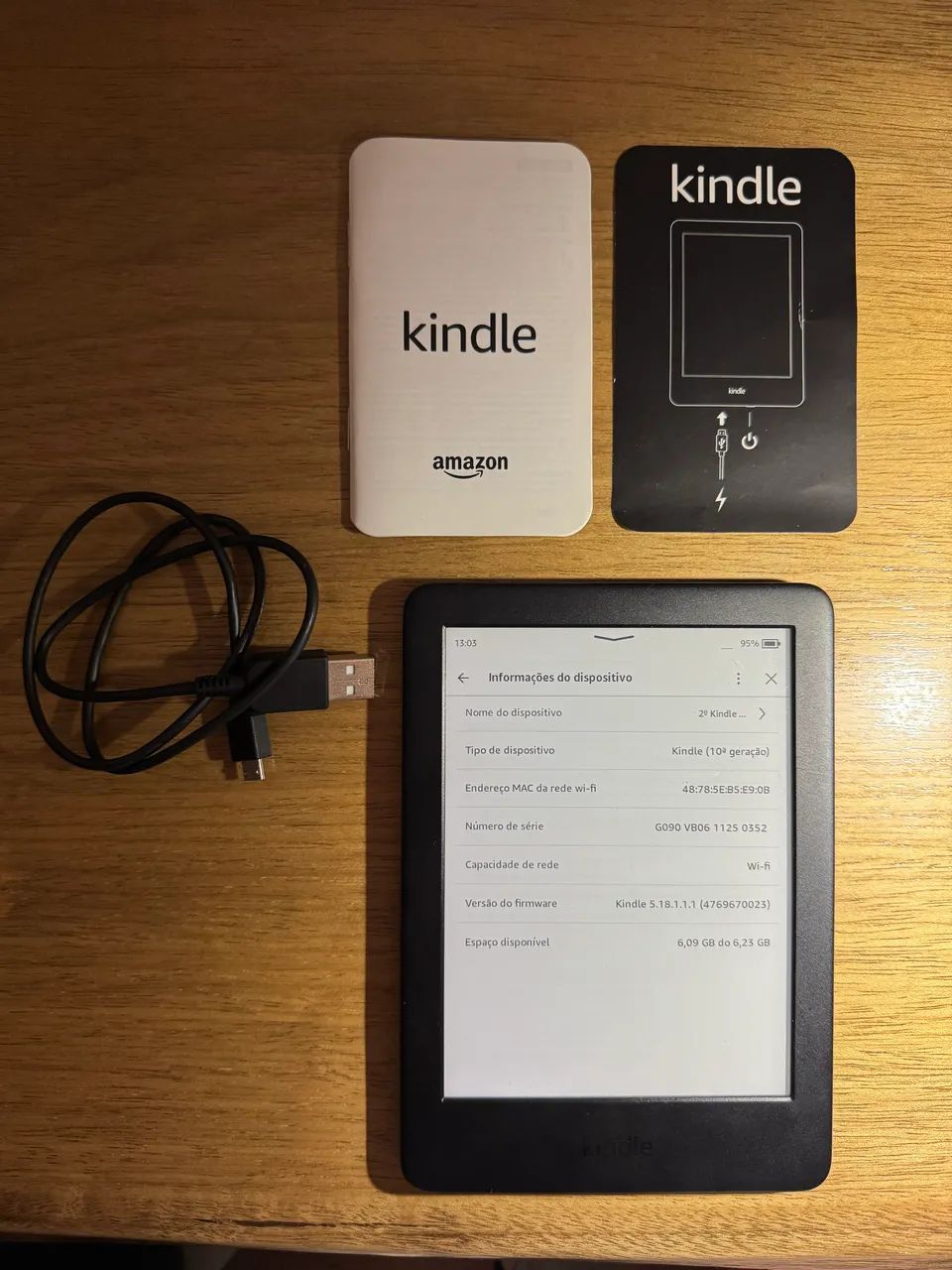 KINDLE 10ª GERAÇÃO (pouquíssimo usado!)