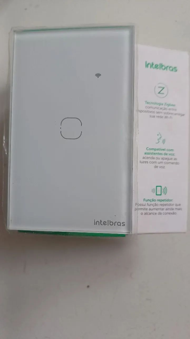6 unidades Interruptor Touch Intelbras EZS 1001 - Foto 5
