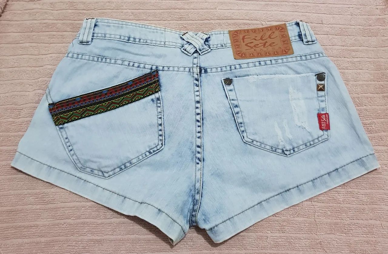 Short Jeans Fill Sete Tam: 34 - Foto 2