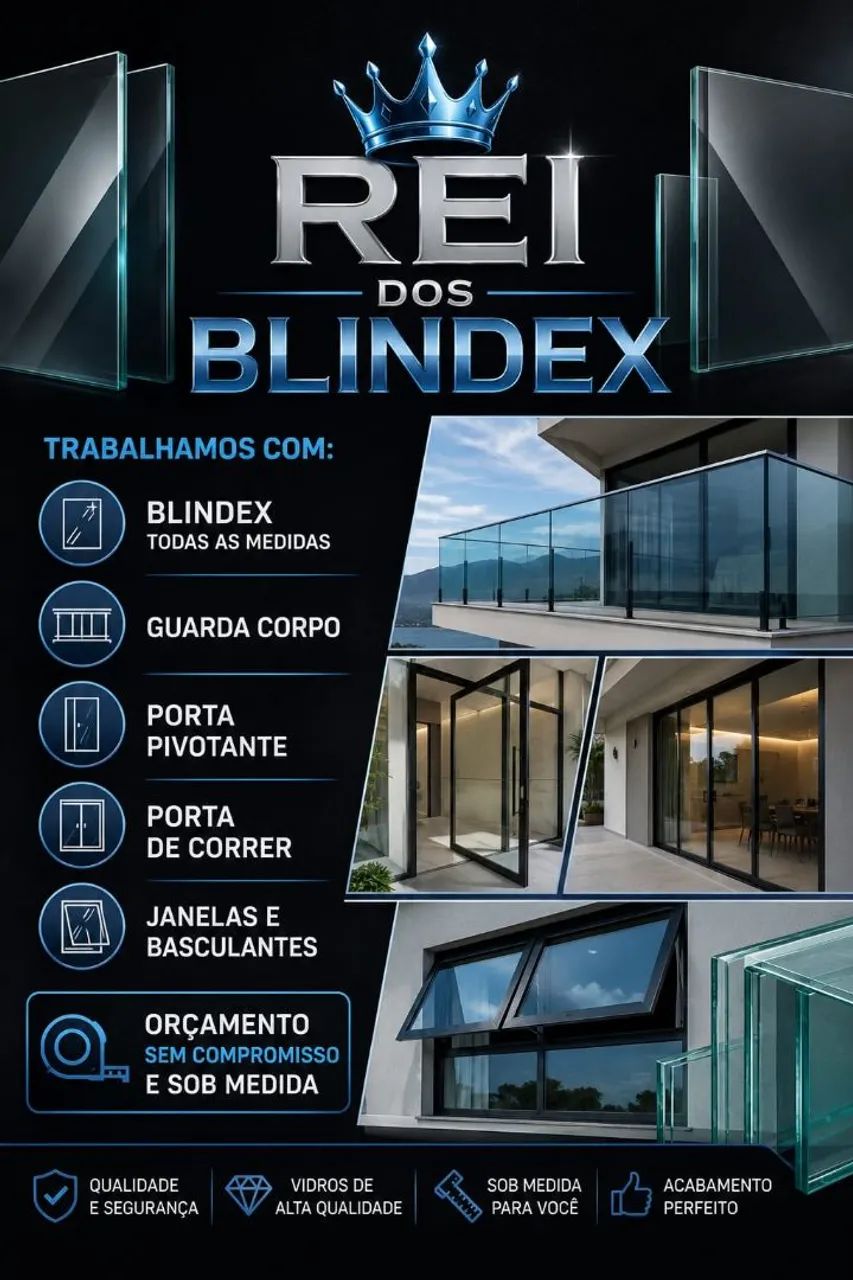 Jr instalação de blindex 