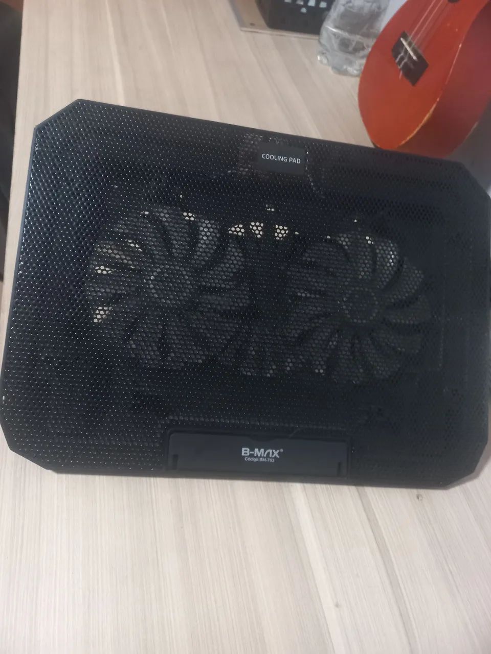 SUPORTE BASE DE NOTEBOOK 2 FANS COM USB - Foto 2