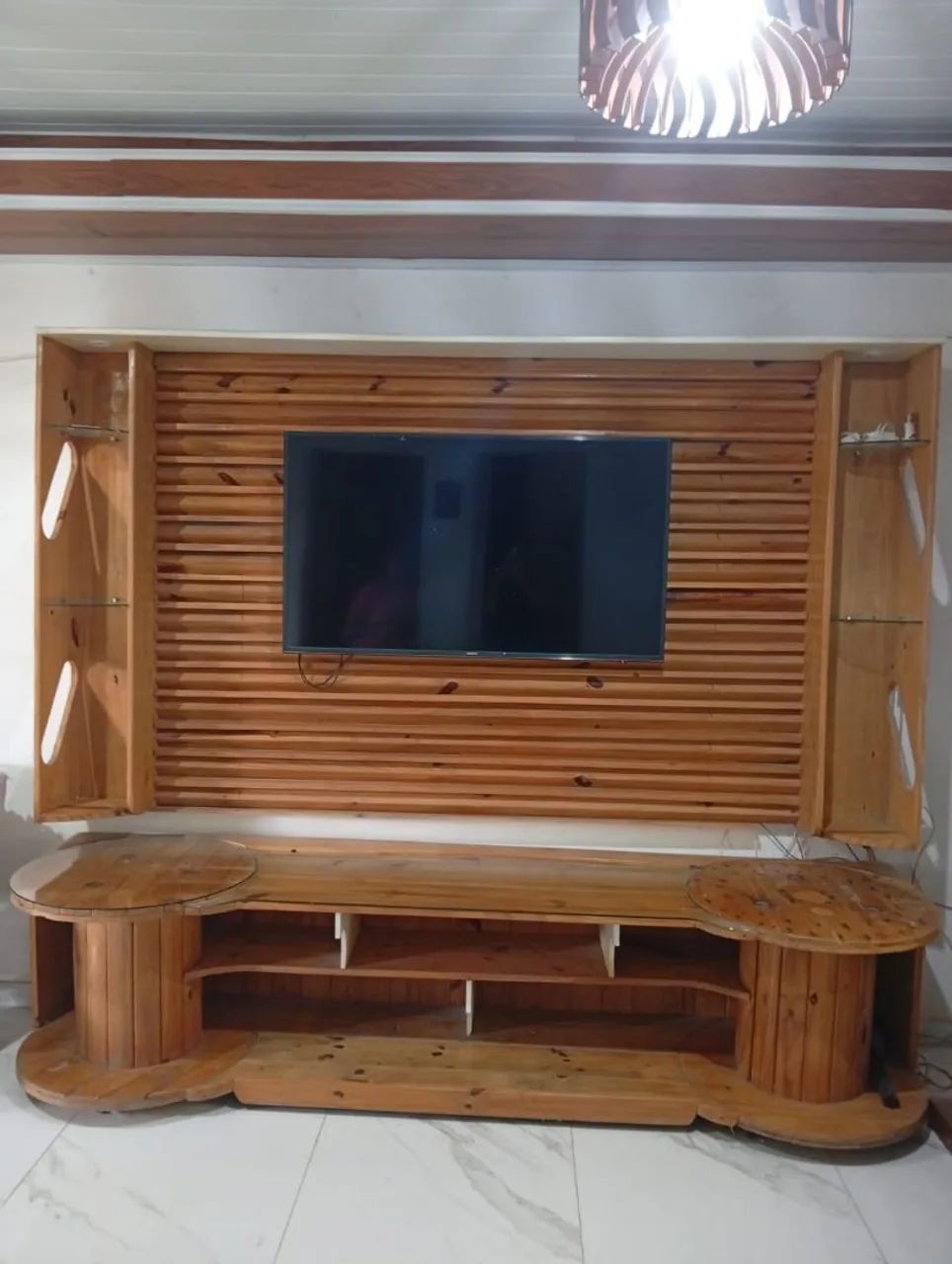RACK E PAINEL EM PALETE