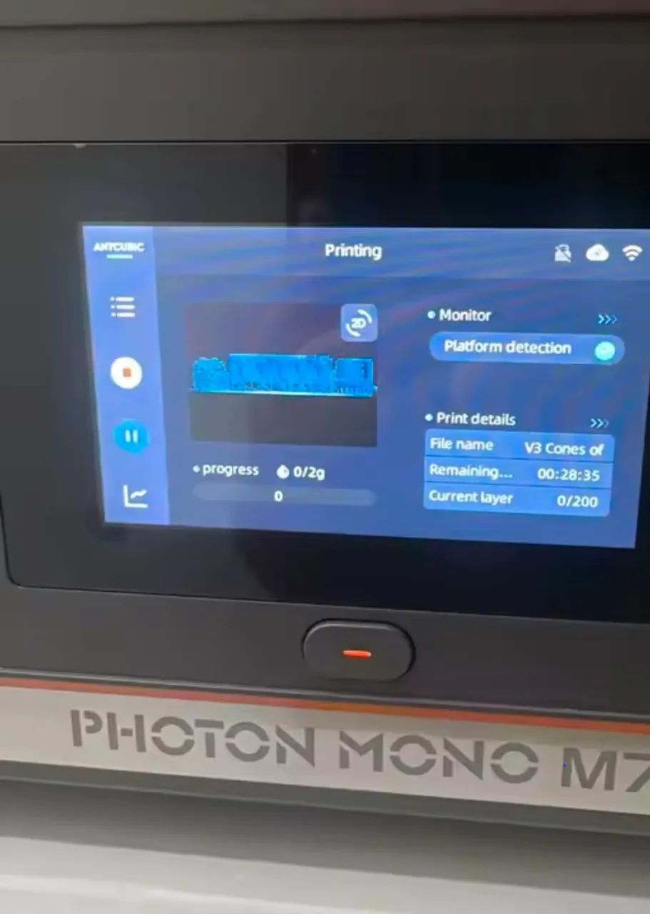 Impressora 3d resina  anycubic m7