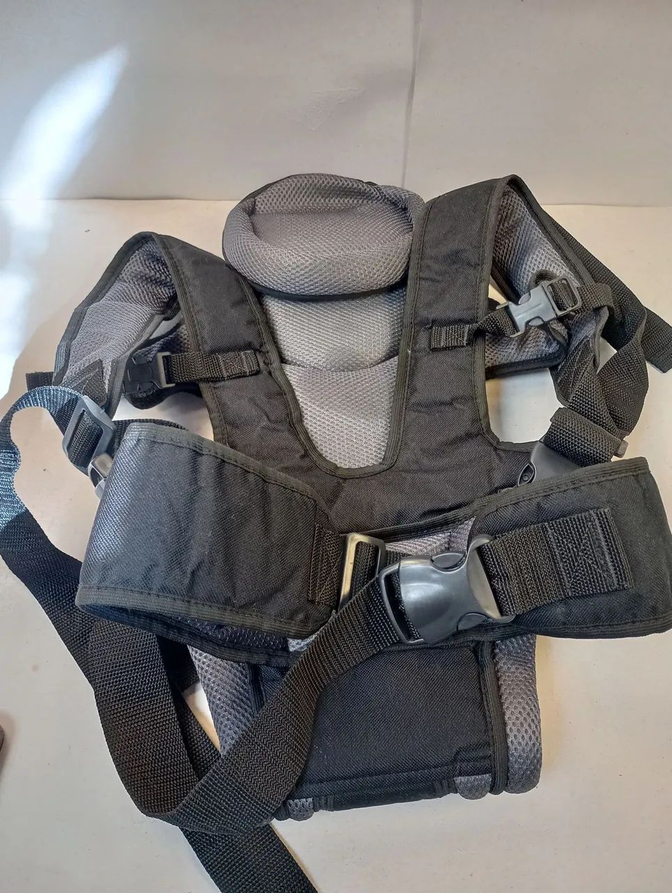 Canguru para Bebê Bag - Preto - Ajustável - Ótimo Estado - Foto 5