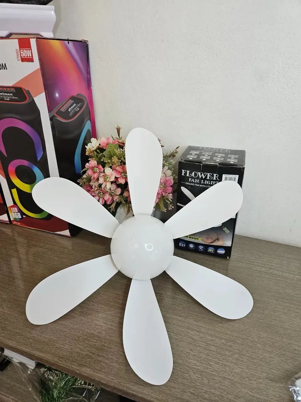 Ventilador de teto com lâmpada led 65W - Foto 3