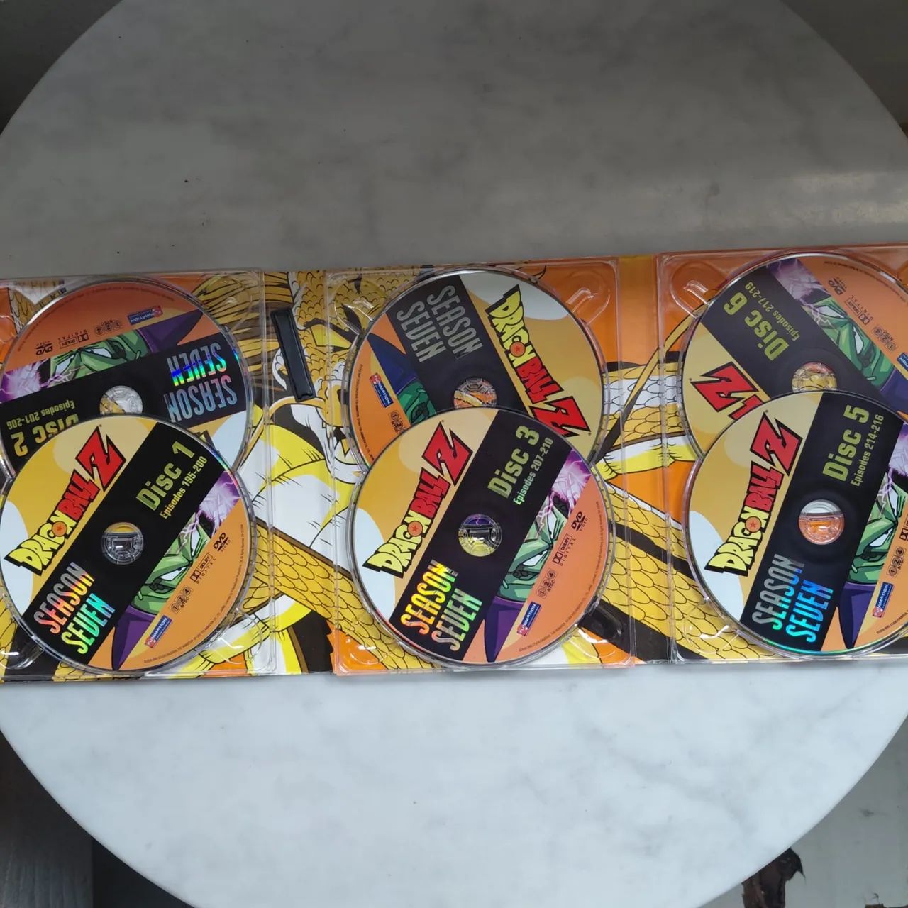 Lote Dragon Ball Z - Temporadas 6 e 7 Originais (Boxes Com DVDs