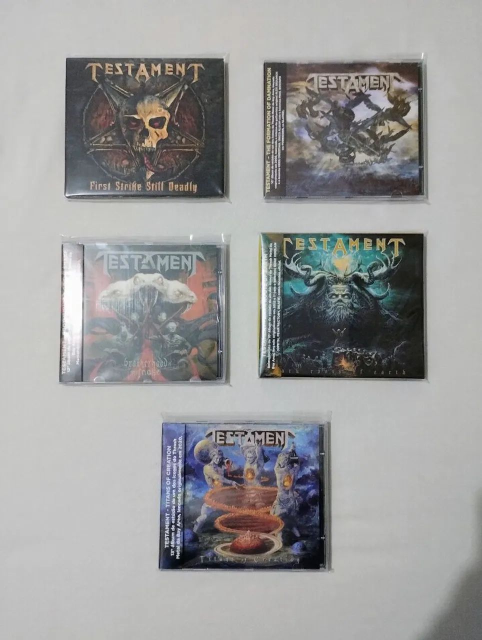 Coleção CDs Testament (1987-2020), 13 CDs Originais - Foto 5