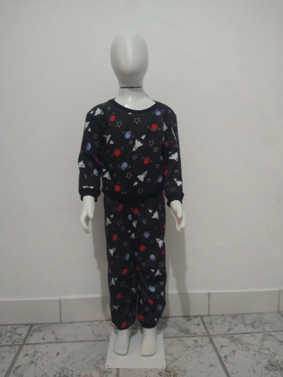 Pijamas infantil inverno e manequim  - Foto 3