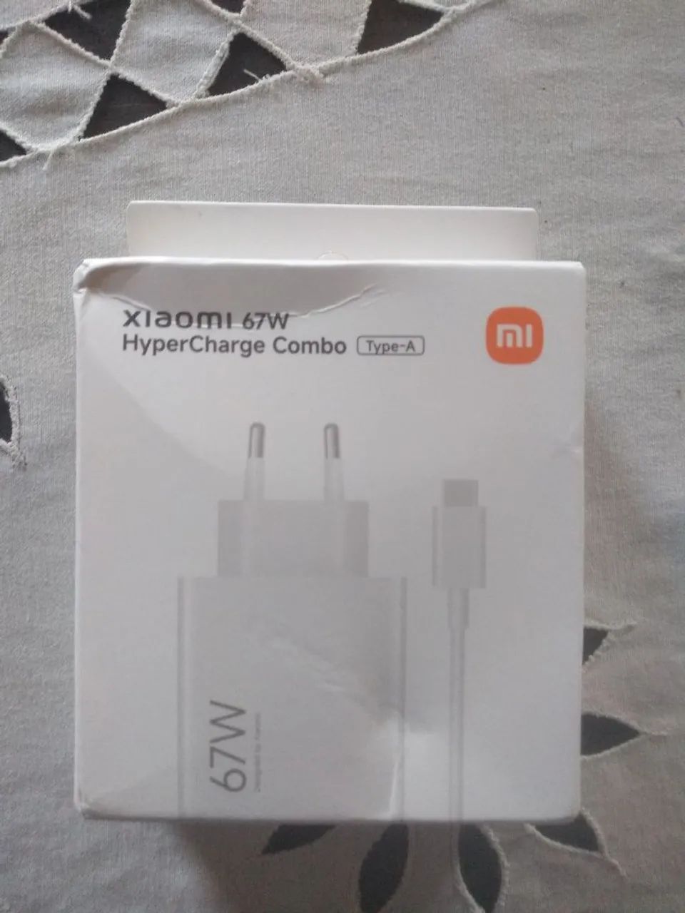 Carregador Xiaomi 67w Recarga turbo 
