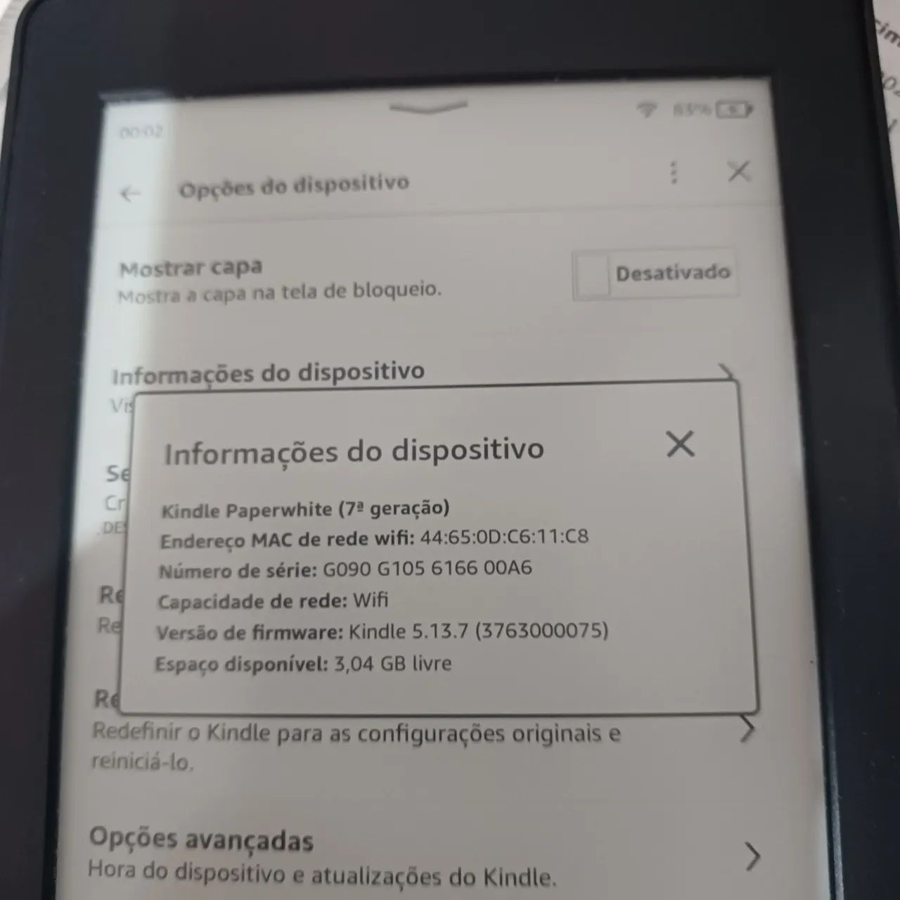 Kindle 7 geração 