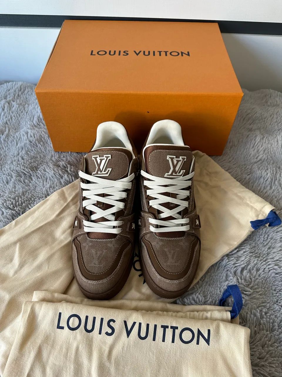 Tênis Louis Vuitton LV Trainer - Foto 4