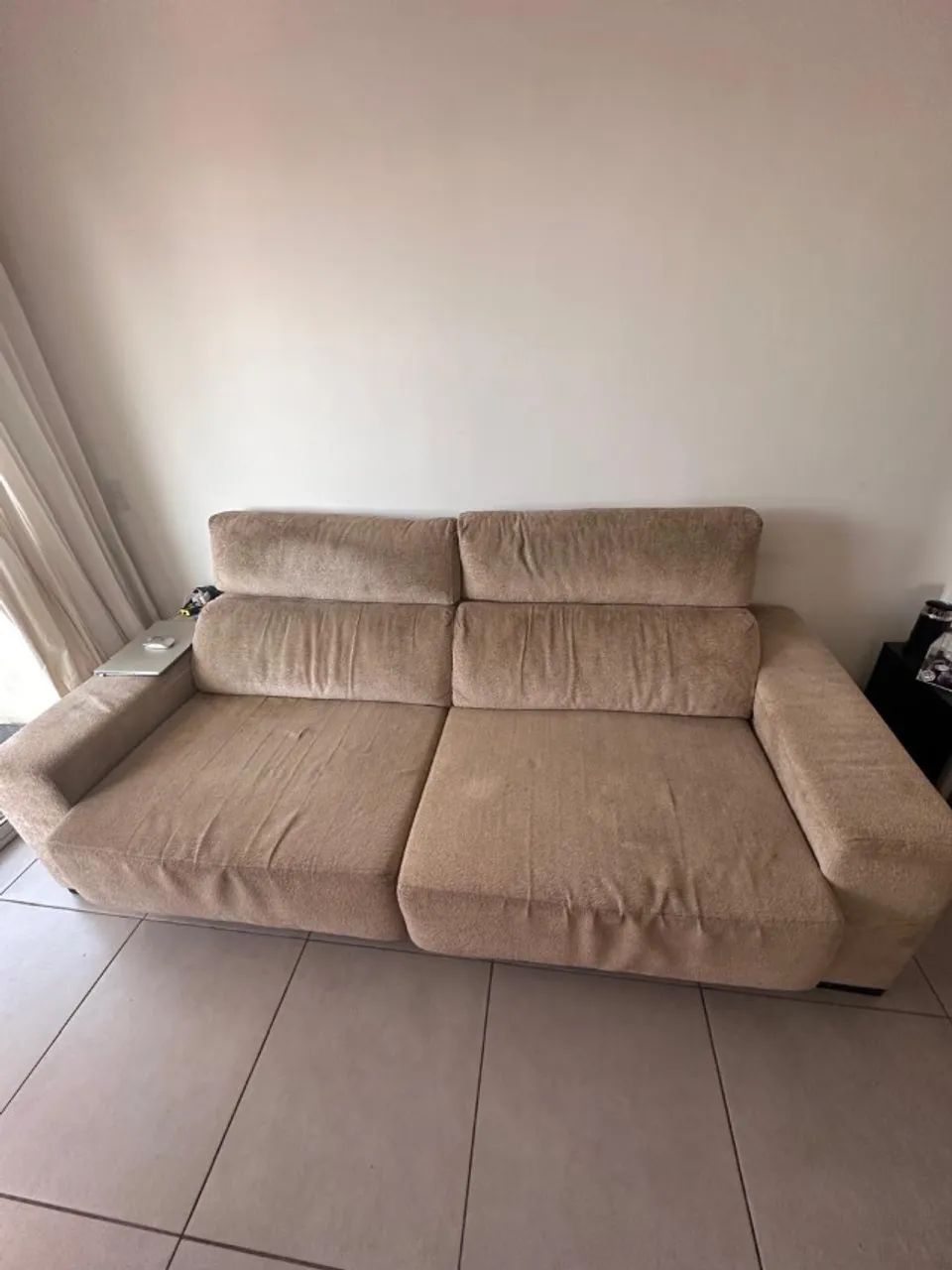 Sofá 4 Lugares 2,50m Retrátil e Reclinável Plenitude