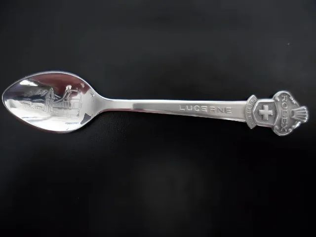 Colher de Chá Vintage Rolex Bucherer Switzerland - P/ Colecionador - Oferta 10% OFF - Foto 3