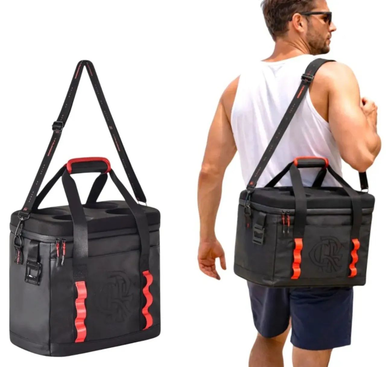 Bolsa térmica cooler Flamengo 