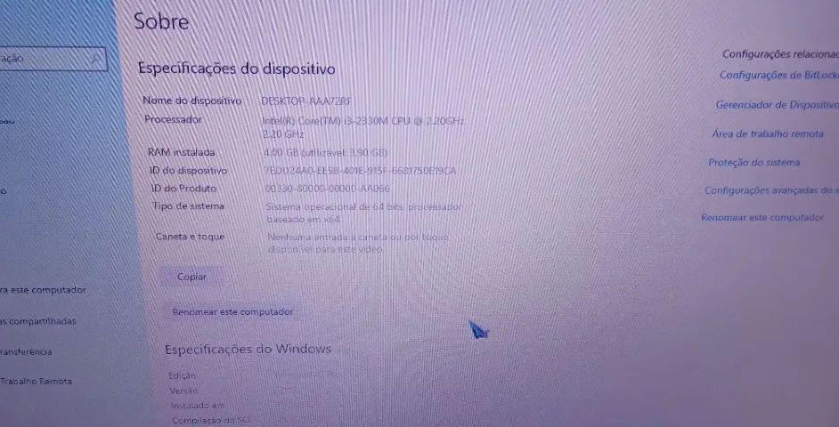 Notebook Dell Intel Core i3, 4GB de Ram Windows 10 - Foto 5