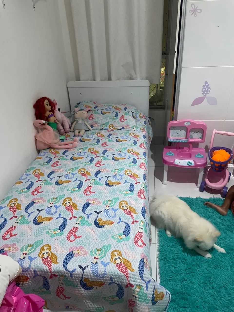 Berço multifuncional ( cama e armário independente)