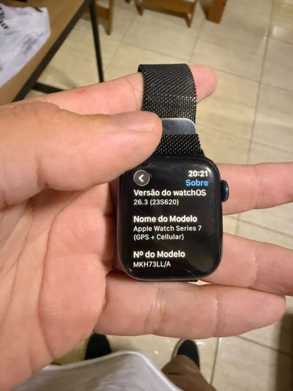 apple watch series 7 41mm gps+celular - Foto 5