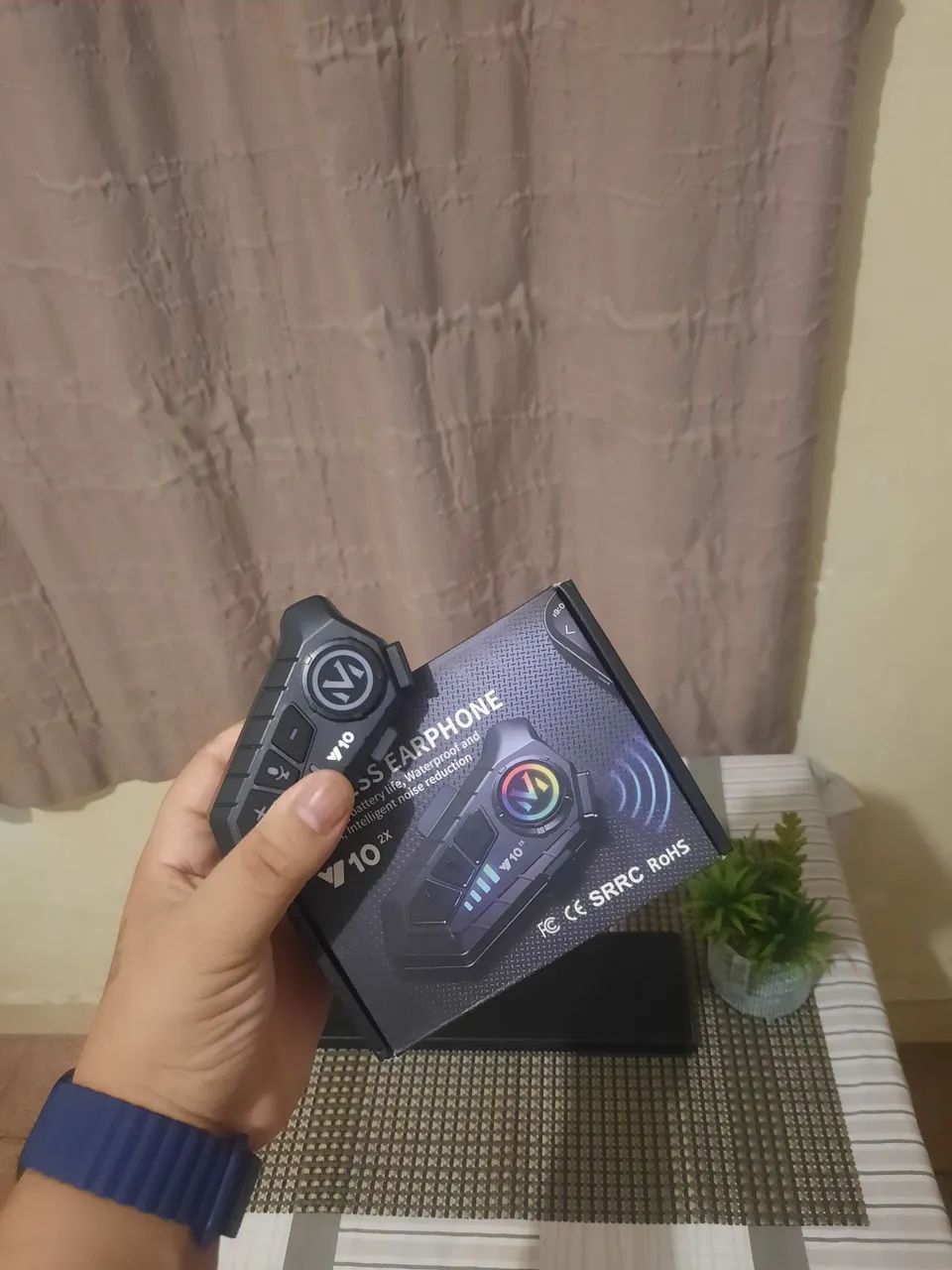 Intercomunicador para capacete 