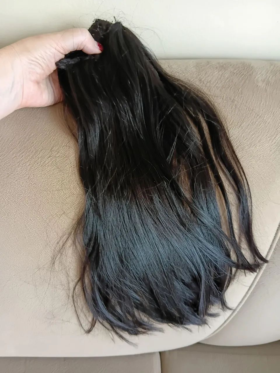 Mega Hair Castanho 100% Humano 